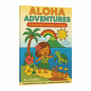 Aloha Adventures: A Hawaiian Coloring Journey